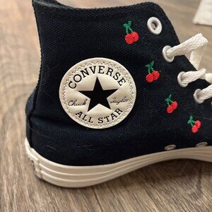 Converse Chuck Taylor All Star Cherry Embroidered High Tops